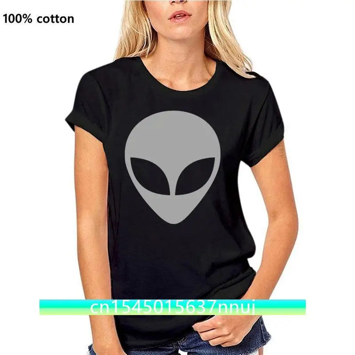 New Alien T Shirt Head Symbol Ufo Logo Tee Area 51 Roswell X-Files Ancient Graphic Festive Tee Shirt