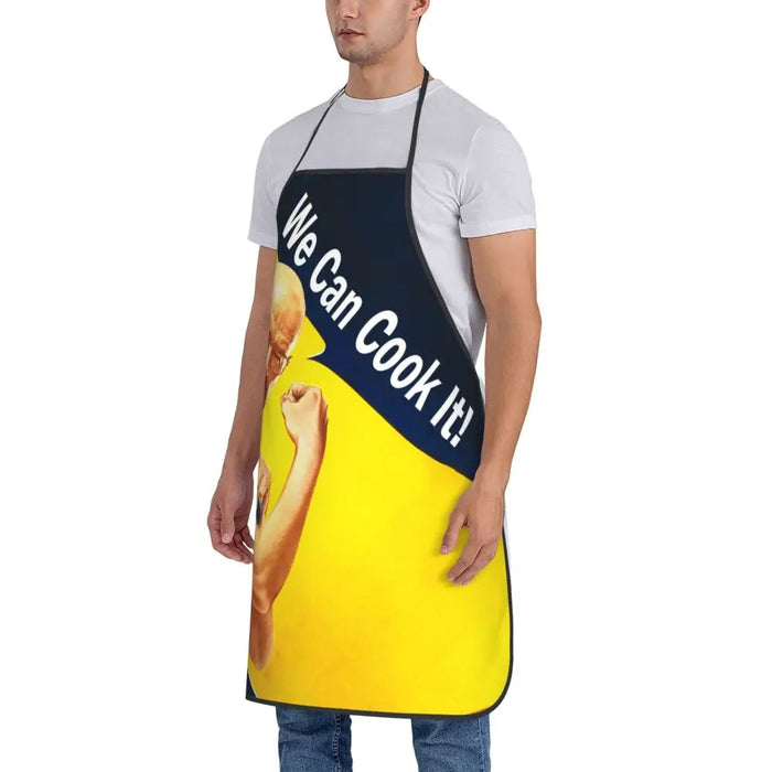 Funny Walter White Let S Cook Breaking Bad Bib Aprons Men Women Unisex Kitchen Chef Tablier Cuisine for Cooking Baking Gardening