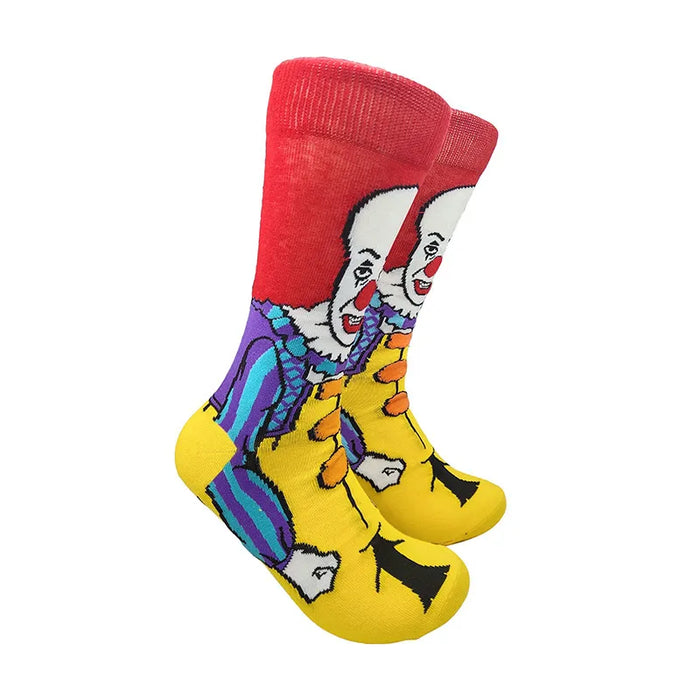 Halloween movie character horror socks