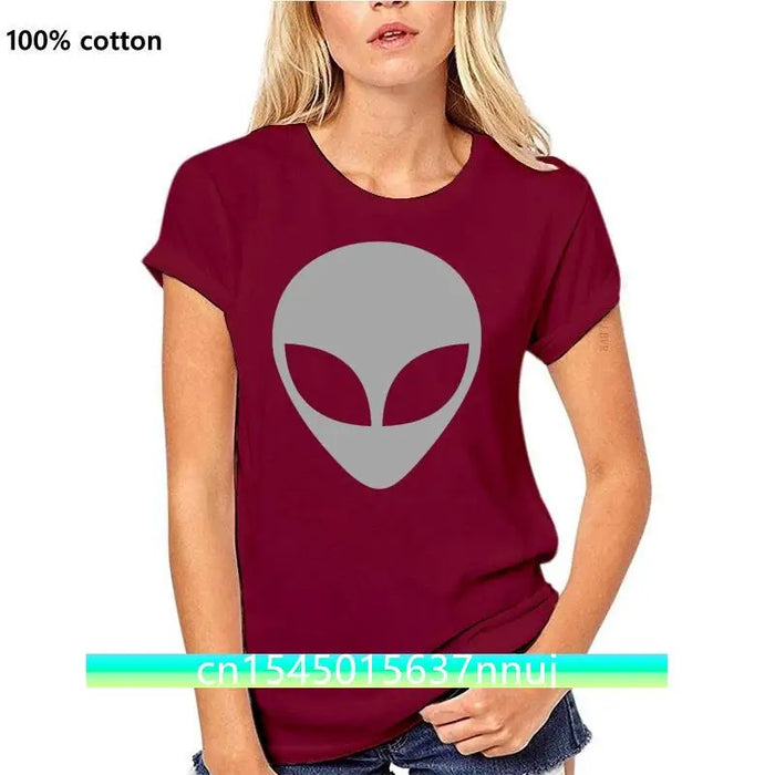 New Alien T Shirt Head Symbol Ufo Logo Tee Area 51 Roswell X-Files Ancient Graphic Festive Tee Shirt