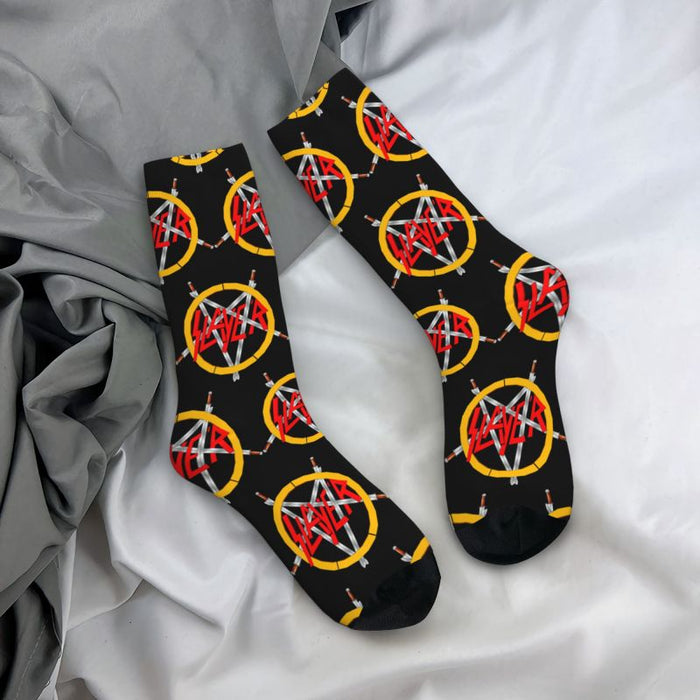 Heavy Metal Rock Slayers Socks