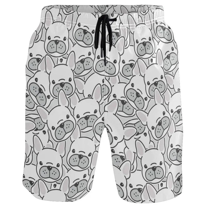 Horror Skull Graphic Shorts Pants