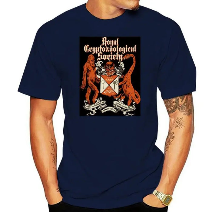 Royal Cryptozoological Society T shirt sasquatch lochness bigfoot society crypto cryptozoological