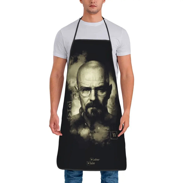 Funny Walter White Let S Cook Breaking Bad Bib Aprons Men Women Unisex Kitchen Chef Tablier Cuisine for Cooking Baking Gardening