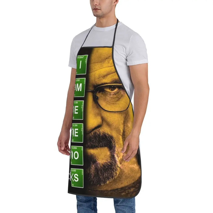 Funny Walter White Let S Cook Breaking Bad Bib Aprons Men Women Unisex Kitchen Chef Tablier Cuisine for Cooking Baking Gardening