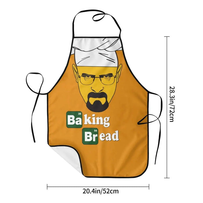 Funny Walter White Let S Cook Breaking Bad Bib Aprons Men Women Unisex Kitchen Chef Tablier Cuisine for Cooking Baking Gardening