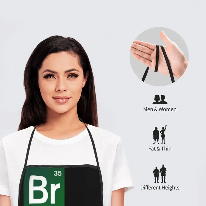 Funny Walter White Let S Cook Breaking Bad Bib Aprons Men Women Unisex Kitchen Chef Tablier Cuisine for Cooking Baking Gardening