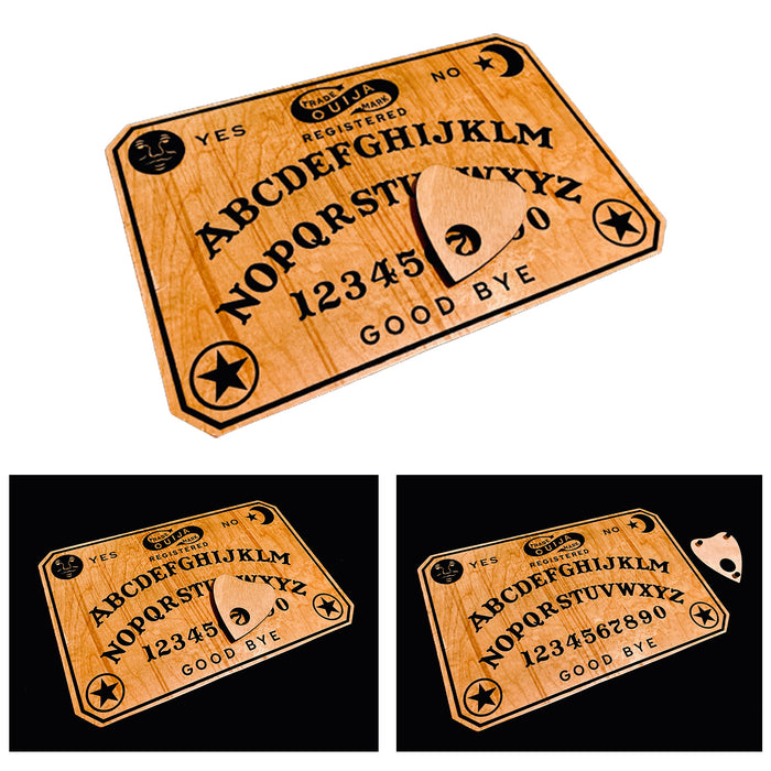 Handmade Ouija Board Wooden Spiritual Connection And Dream-state Suitable for Halloween Party TUE88