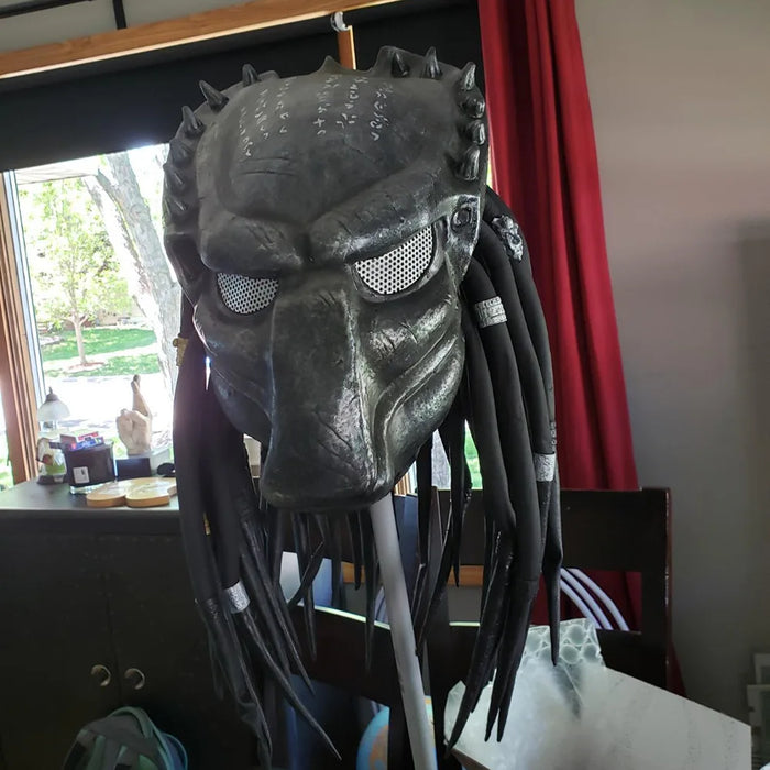 Alien vs. Predator cosplay Mask Adult Unisex Latex Mask Helmet Halloween Party Accessories Props