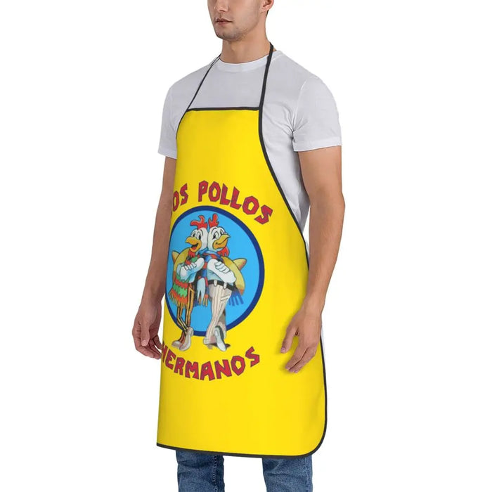 Funny Walter White Let S Cook Breaking Bad Bib Aprons Men Women Unisex Kitchen Chef Tablier Cuisine for Cooking Baking Gardening