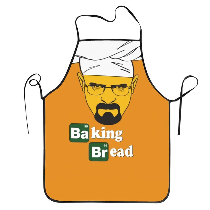 Funny Walter White Let S Cook Breaking Bad Bib Aprons Men Women Unisex Kitchen Chef Tablier Cuisine for Cooking Baking Gardening