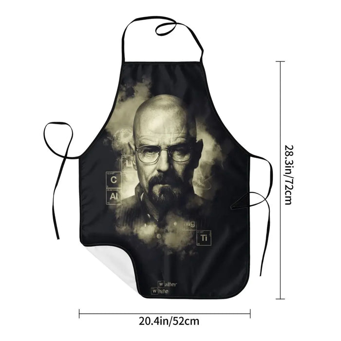 Funny Walter White Let S Cook Breaking Bad Bib Aprons Men Women Unisex Kitchen Chef Tablier Cuisine for Cooking Baking Gardening