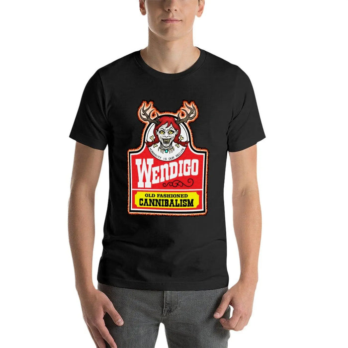 Wendy the Wendigo T-Shirt tops aesthetic clothes plain black t shirts men