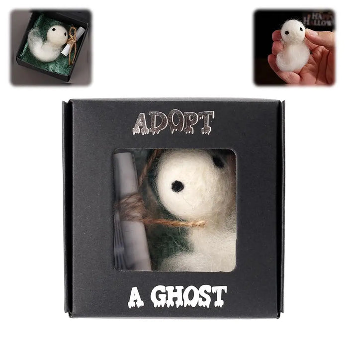 Halloween Gift Ghost Box Gift Box Friend Gift Adoption of a Ghost With a Contract Book Small Gift Halloween Party Party Gift