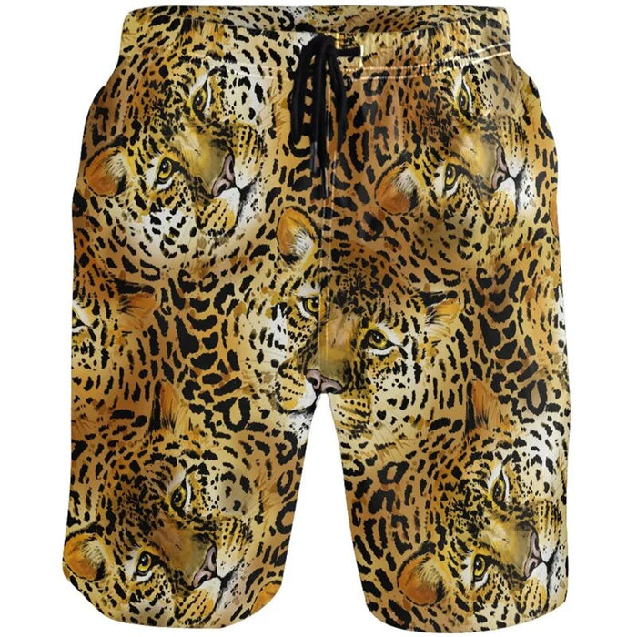 Horror Skull Graphic Shorts Pants