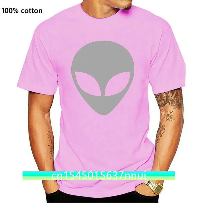 New Alien T Shirt Head Symbol Ufo Logo Tee Area 51 Roswell X-Files Ancient Graphic Festive Tee Shirt