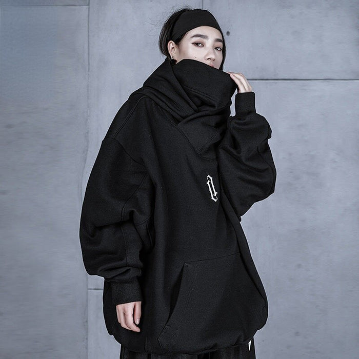 Women Gothic Cyberpunk Korean hoody