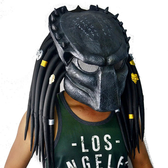 Alien vs. Predator cosplay Mask Adult Unisex Latex Mask Helmet Halloween Party Accessories Props