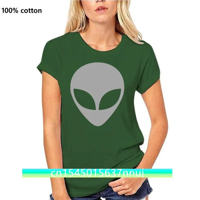 New Alien T Shirt Head Symbol Ufo Logo Tee Area 51 Roswell X-Files Ancient Graphic Festive Tee Shirt