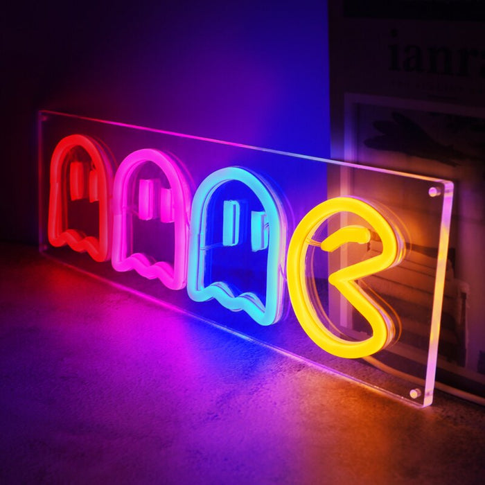 Pacman Led Neon Light Sign