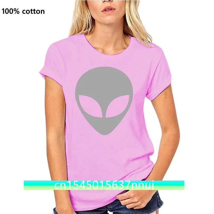 New Alien T Shirt Head Symbol Ufo Logo Tee Area 51 Roswell X-Files Ancient Graphic Festive Tee Shirt