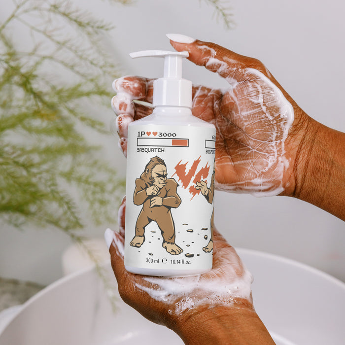 Sasquatch vs Bigfoot | Refreshing hand & body wash