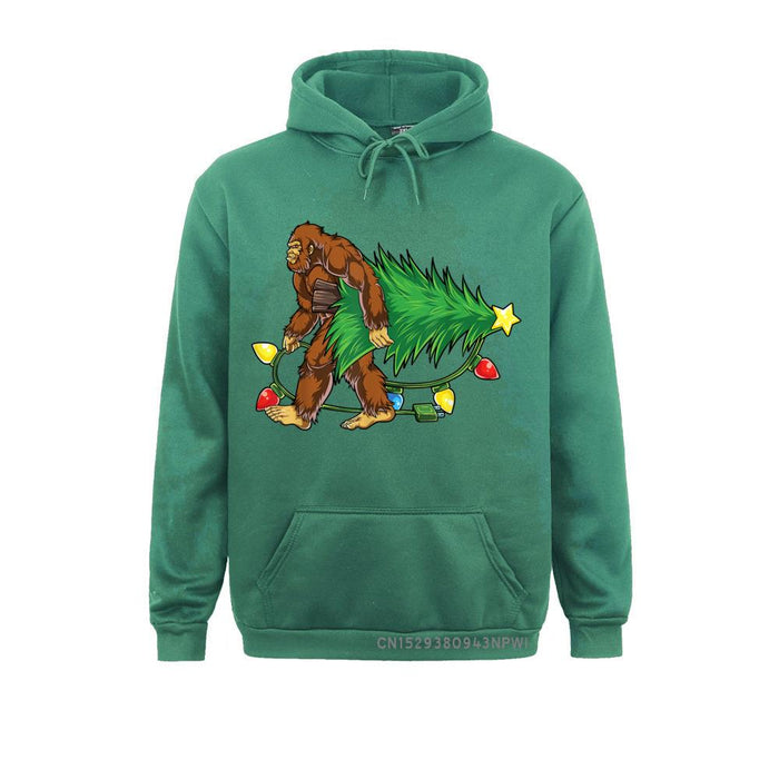 Bigfoot Christmas Tree Sweat shirts