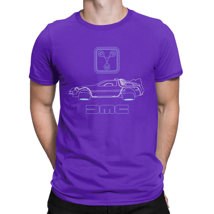 Delorean and Flux Capacitor T-Shirt