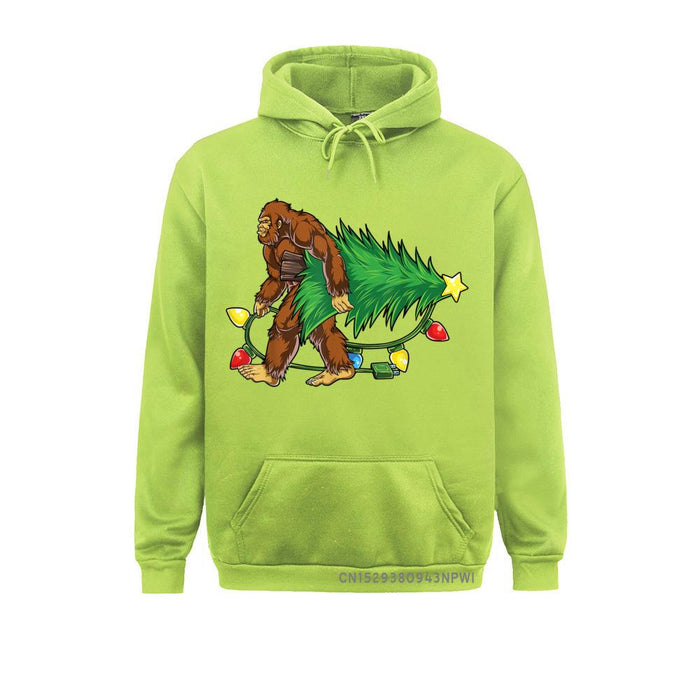 Bigfoot Christmas Tree Sweat shirts