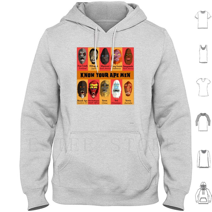 Know Your Ape Men Hoodies