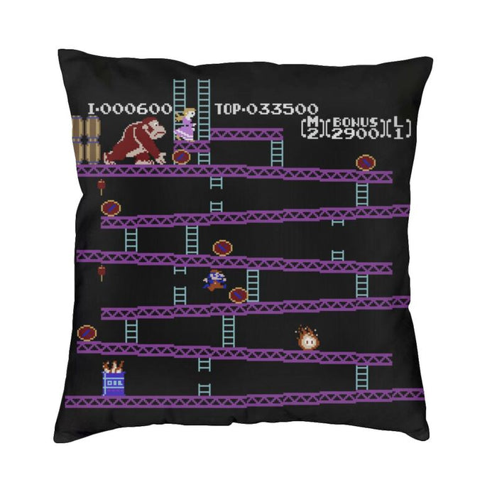 Donkey Kong Throw Pillow Case