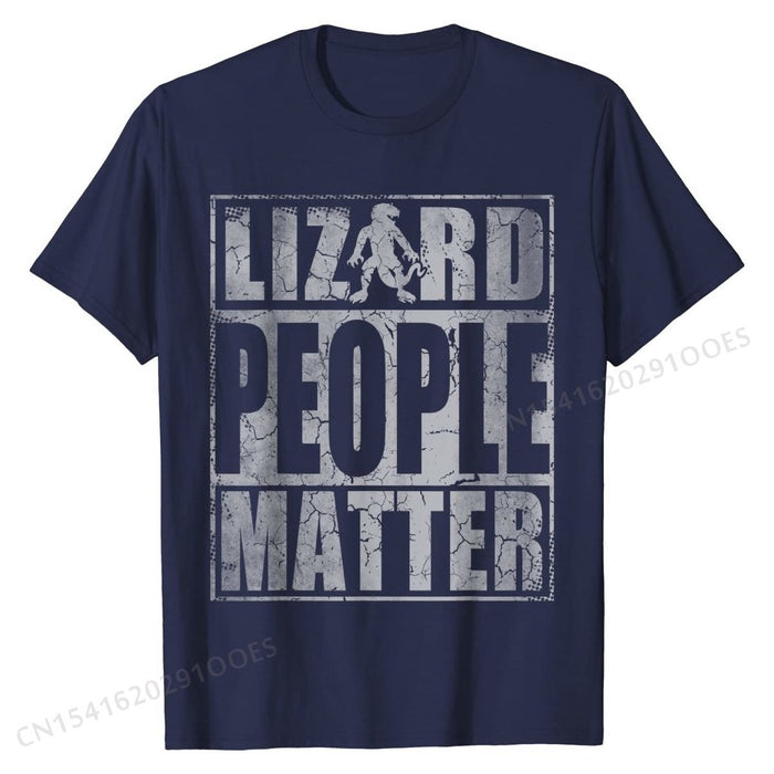 Lizard People Matter Reptilian T-Shirt