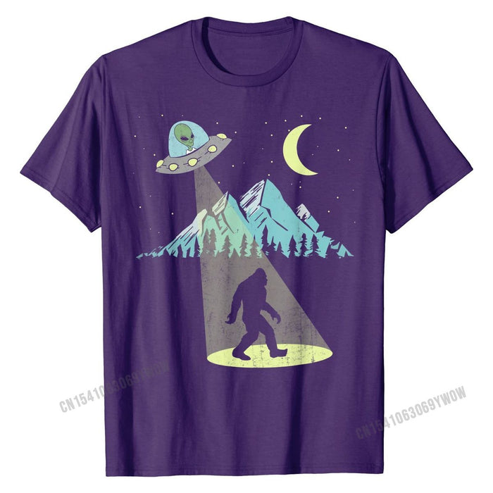 Bigfoot UFO Abduction T-Shirt