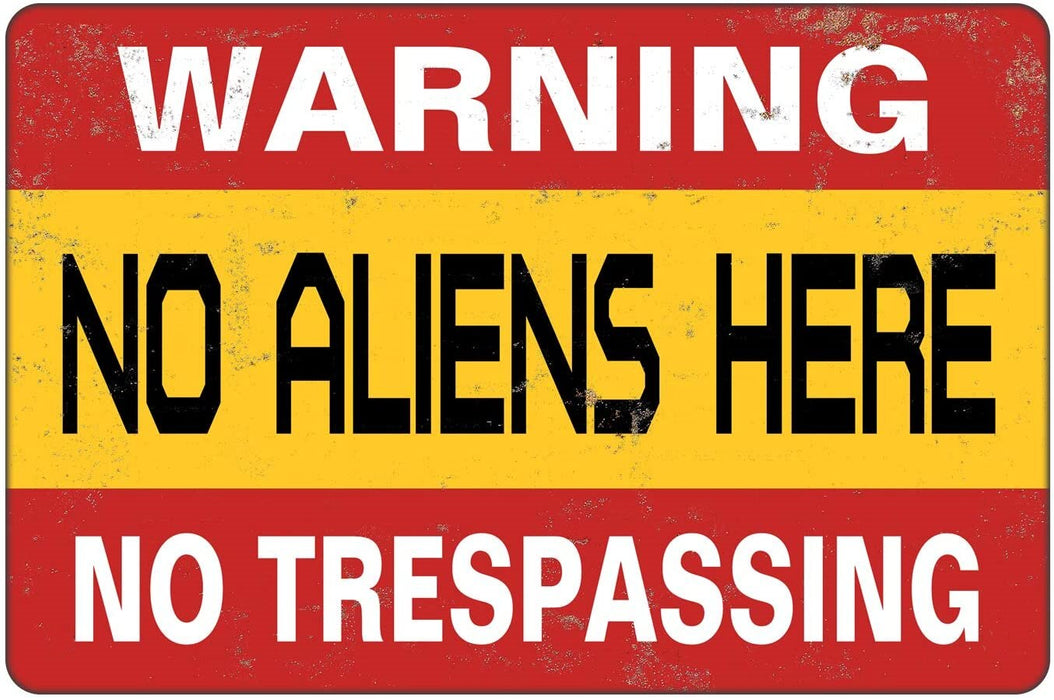 Area 51 Metal F**K You Sign | Various Signs