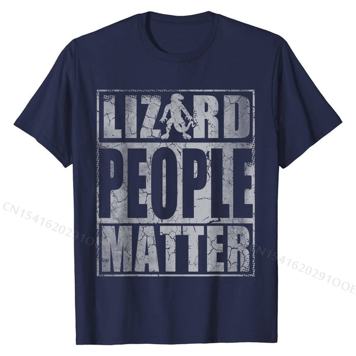 Lizard People Matter Reptilian T-Shirt