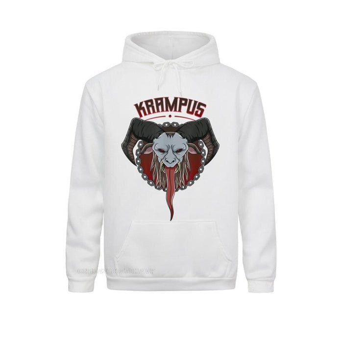 Krampus Horned Goat Demon Hoodie