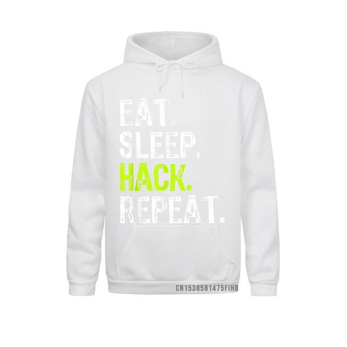 Eat Sleep Hack Repeat Hoodie