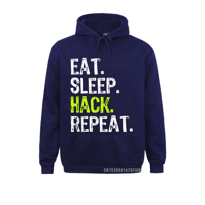 Eat Sleep Hack Repeat Hoodie