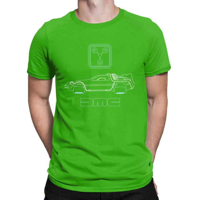 Delorean and Flux Capacitor T-Shirt