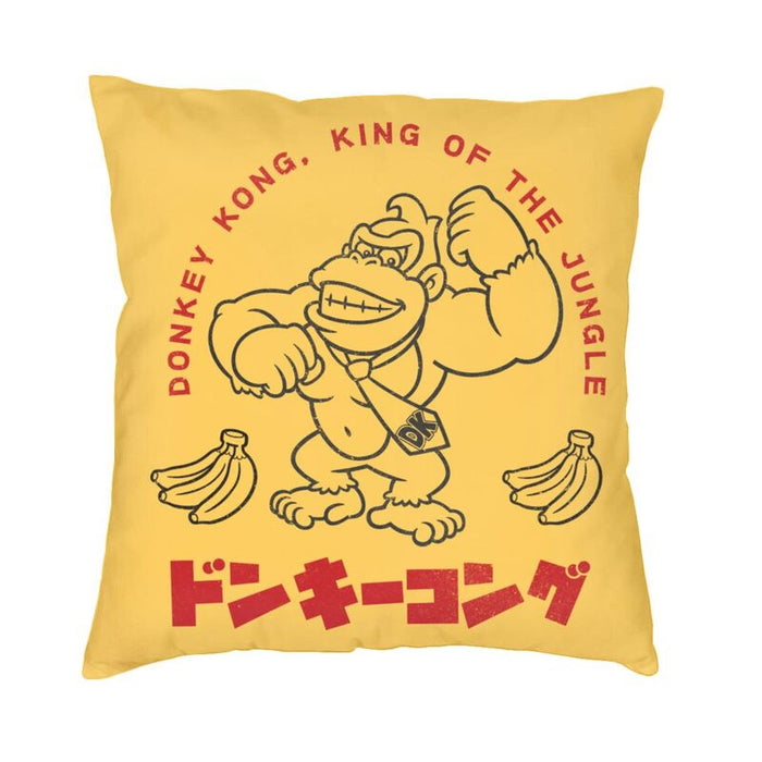 Donkey Kong Throw Pillow Case