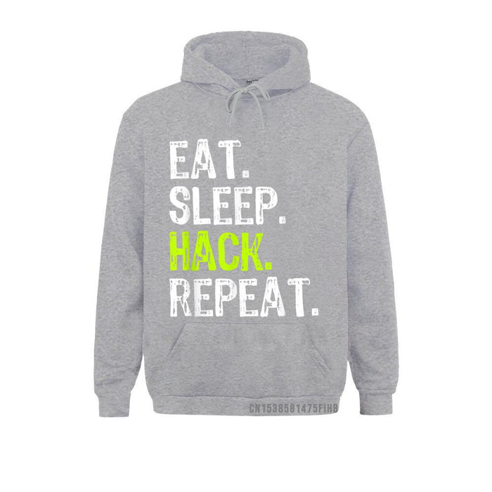 Eat Sleep Hack Repeat Hoodie