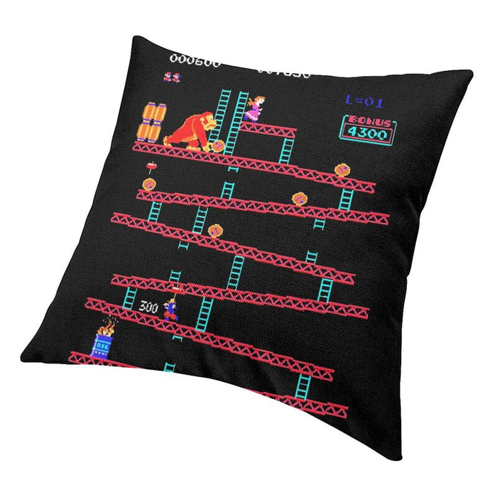 Donkey Kong Throw Pillow Case