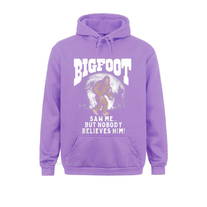 Bigfoot Saw Me But Nobody Believes Him Hoodie