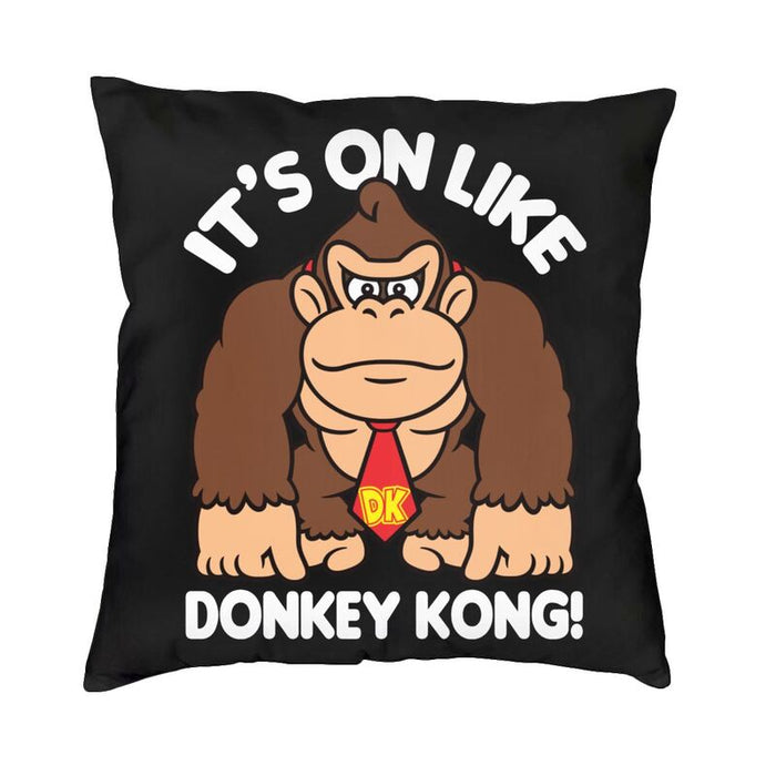 Donkey Kong Throw Pillow Case