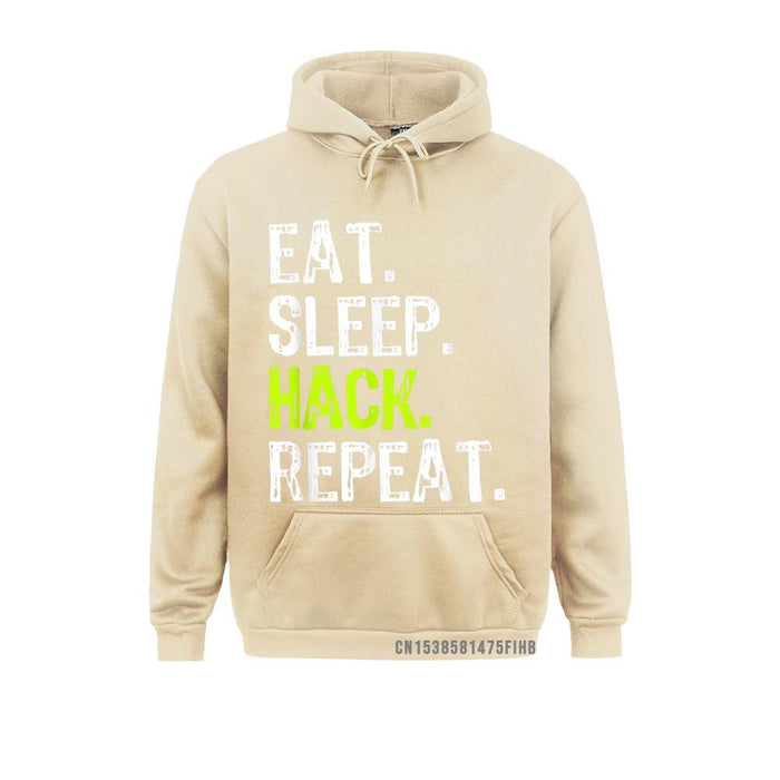 Eat Sleep Hack Repeat Hoodie