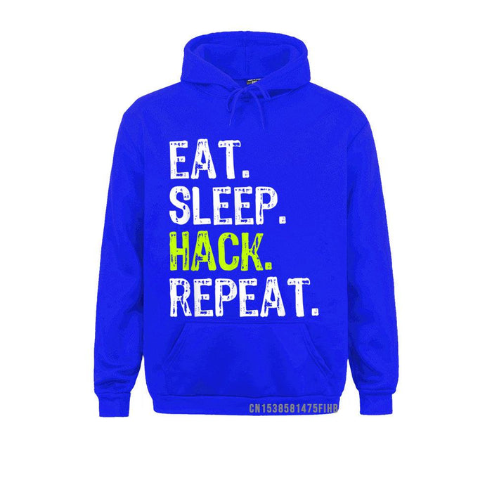 Eat Sleep Hack Repeat Hoodie