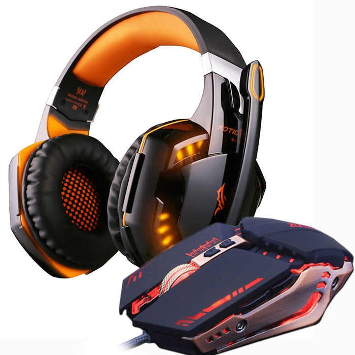 Gaming Headset and Gaming Mouse