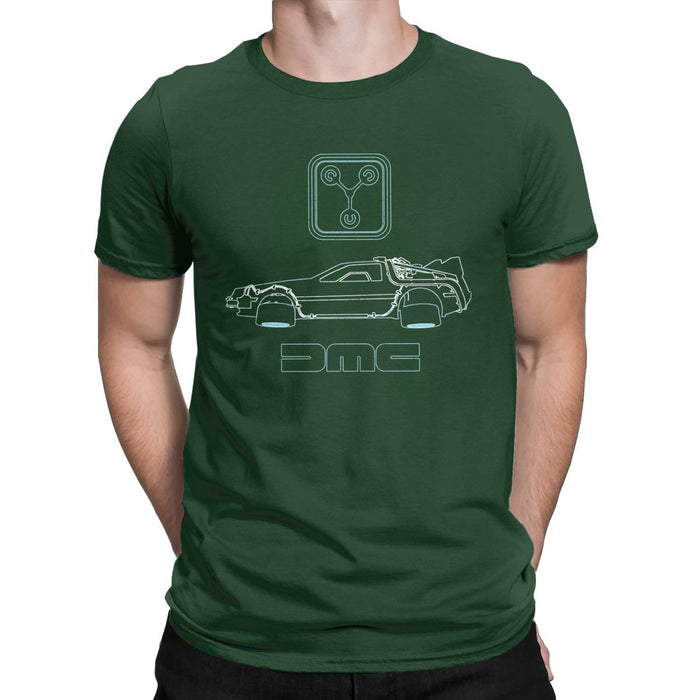 Delorean and Flux Capacitor T-Shirt