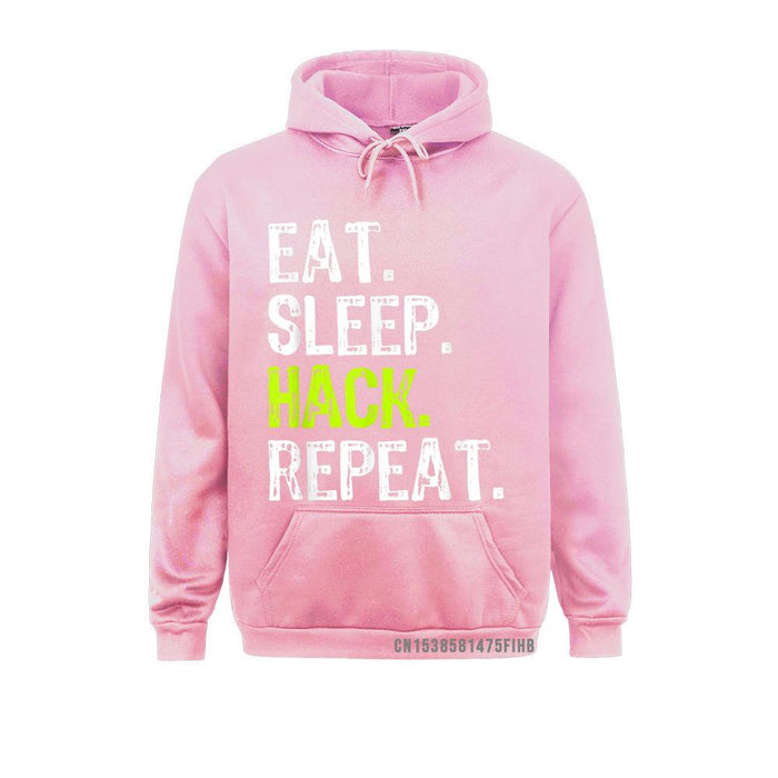 Eat Sleep Hack Repeat Hoodie