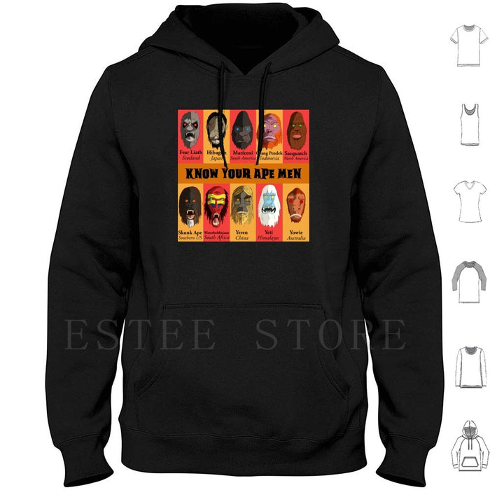 Know Your Ape Men Hoodies